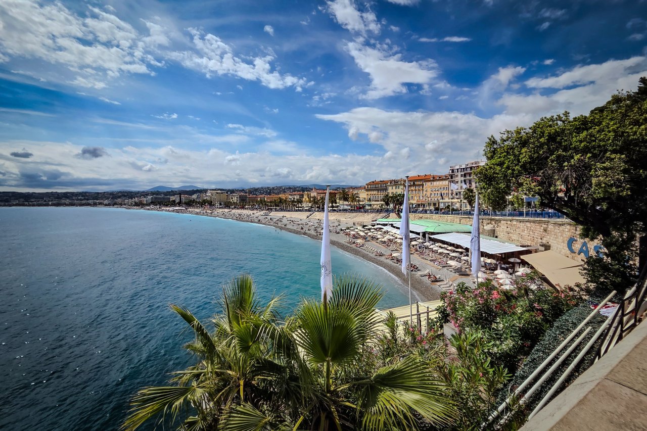Ena najbolj »zlorabljenih« vedut obmorskih mest je vsekakor pogled na Promenade des Anglais v Nici.