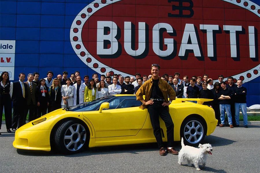 Schumacher si je omislil različico SS, notranja bolj luksuzna oprema pa je bila GT.