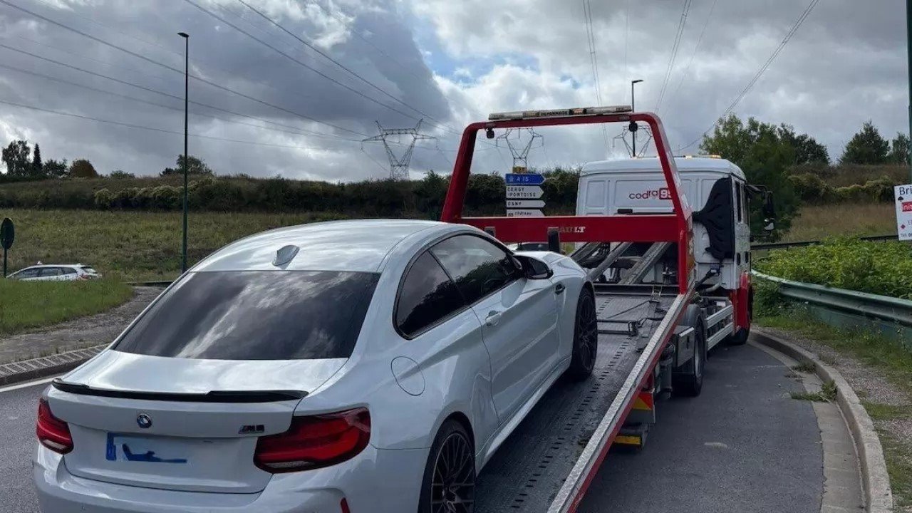Nemudoma so mu zasegli BMW-ja M2