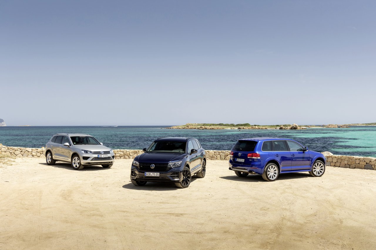 Touareg teče zadnji krog Touareg teče zadnji krog