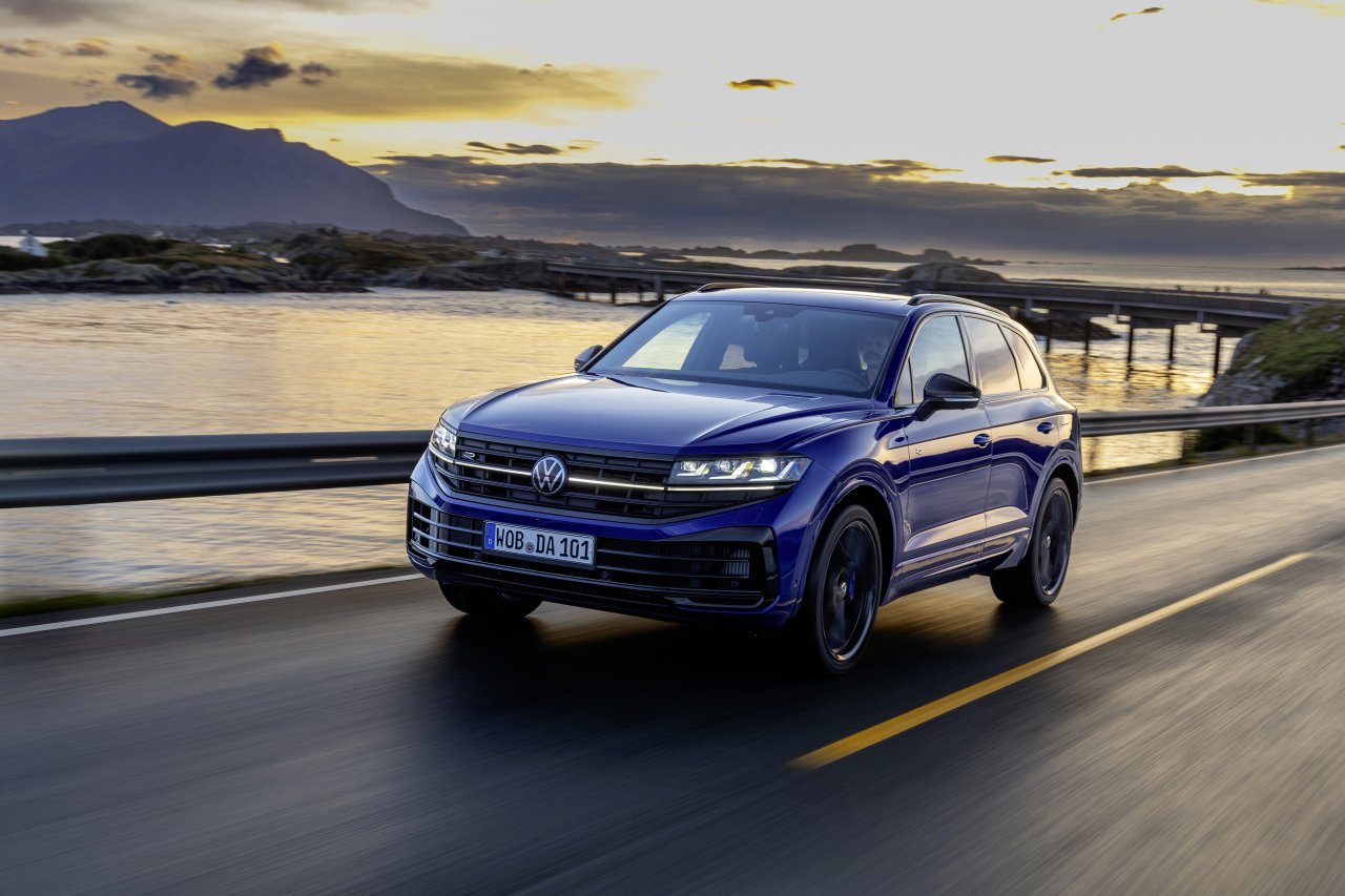 Touareg teče zadnji krog Touareg teče zadnji krog