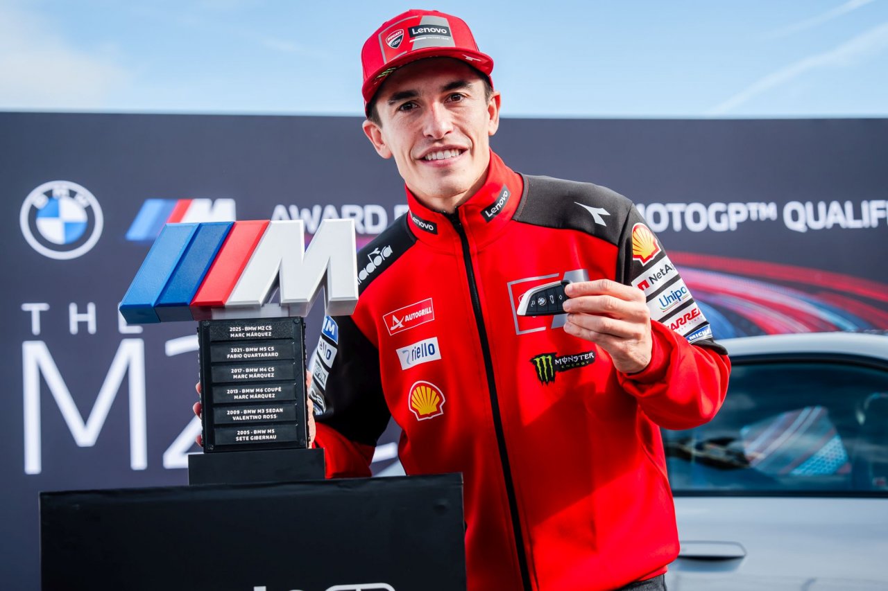 Marquez dobil novega BMW-ja M2 CS Marquez dobil novega BMW-ja M2 CS