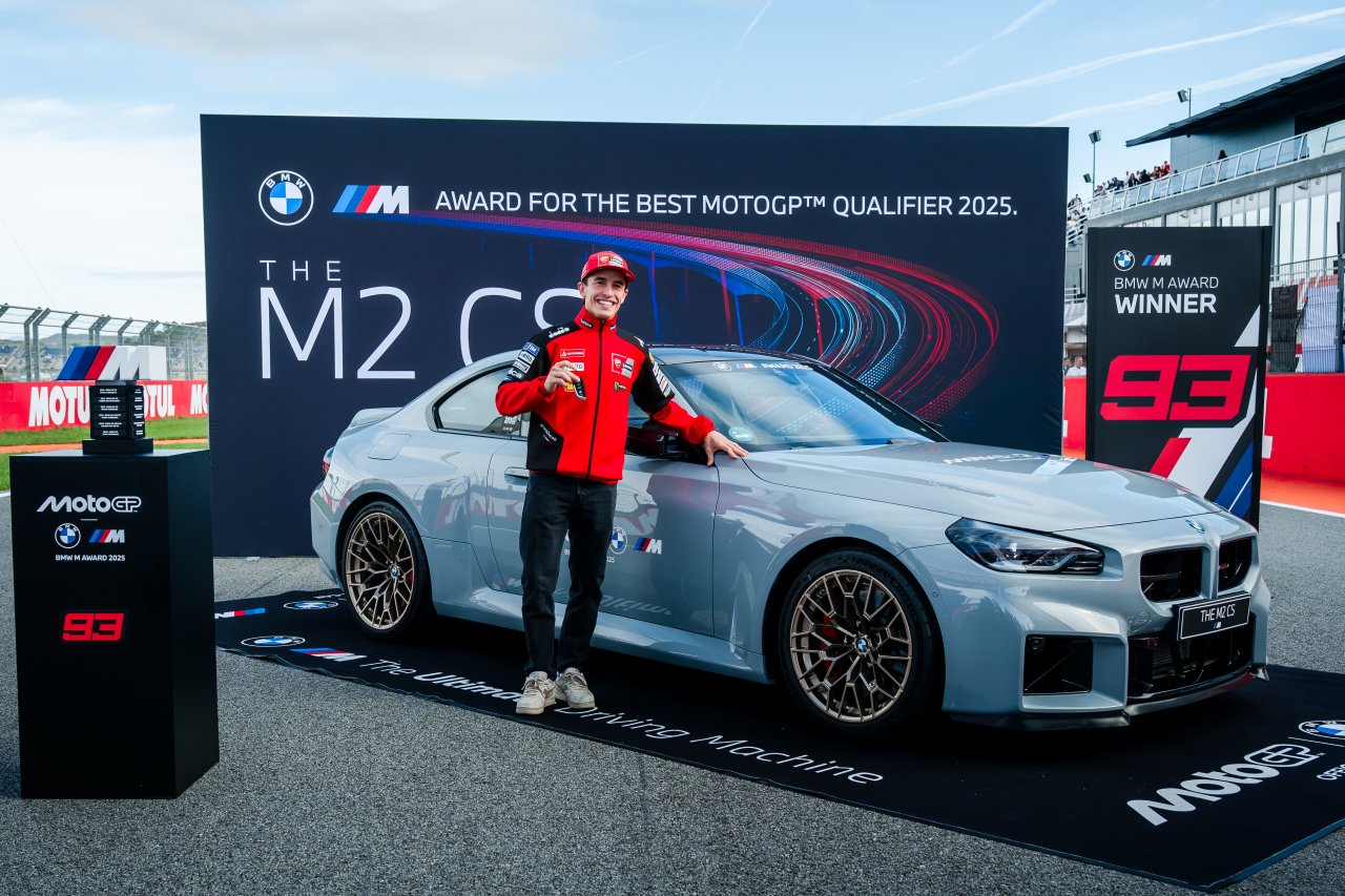 Marquez dobil novega BMW-ja M2 CS Marquez dobil novega BMW-ja M2 CS