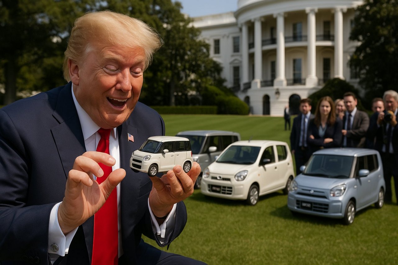 Trump želi japonske kei-avtomobile, ker so »luštni« Trump želi japonske kei-avtomobile, ker so »luštni«