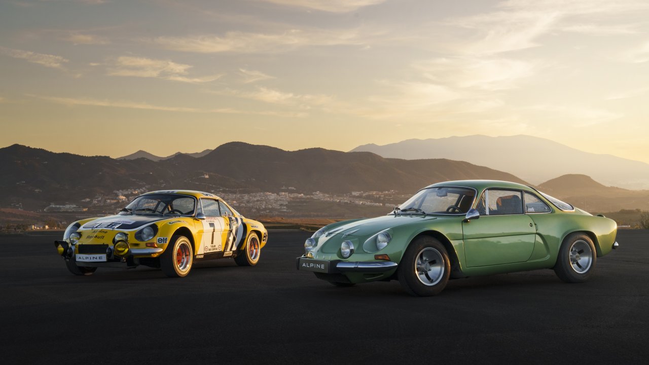 Trio ikoničnih modelov Alpine A110 zvezde Retromobila