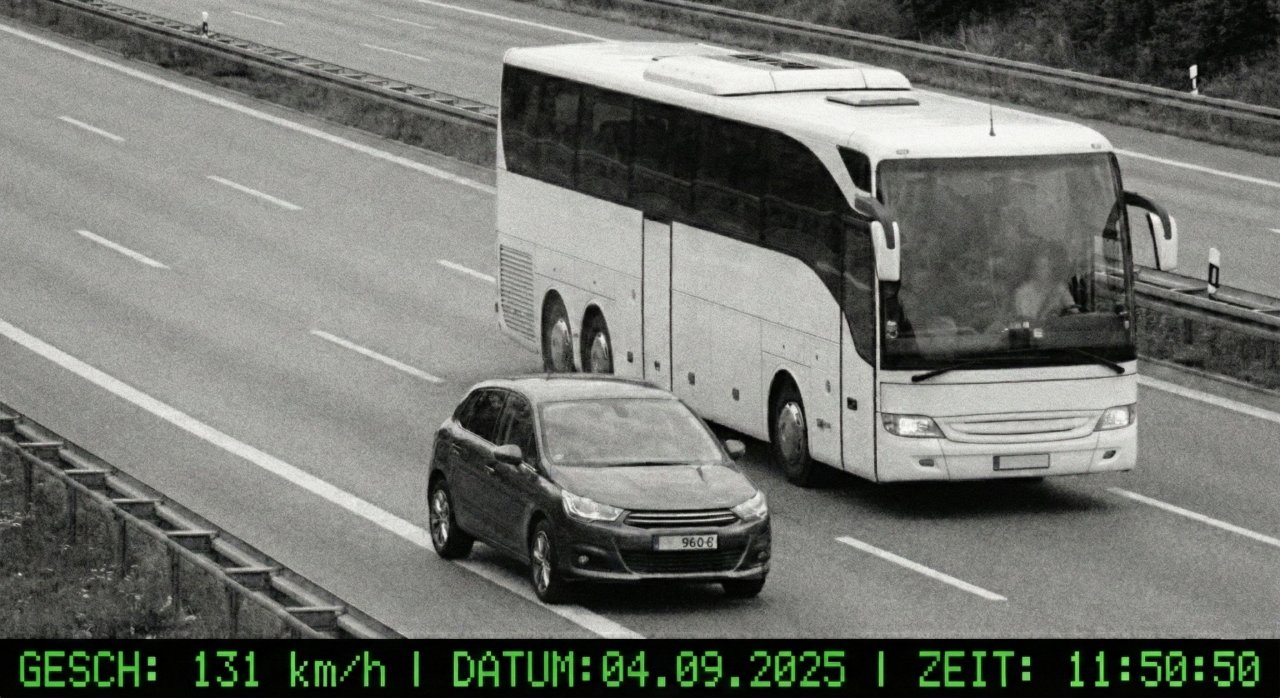 Vozil le 7 km/h prehitro, dobil kazen 960 evrov in prepoved vožnje