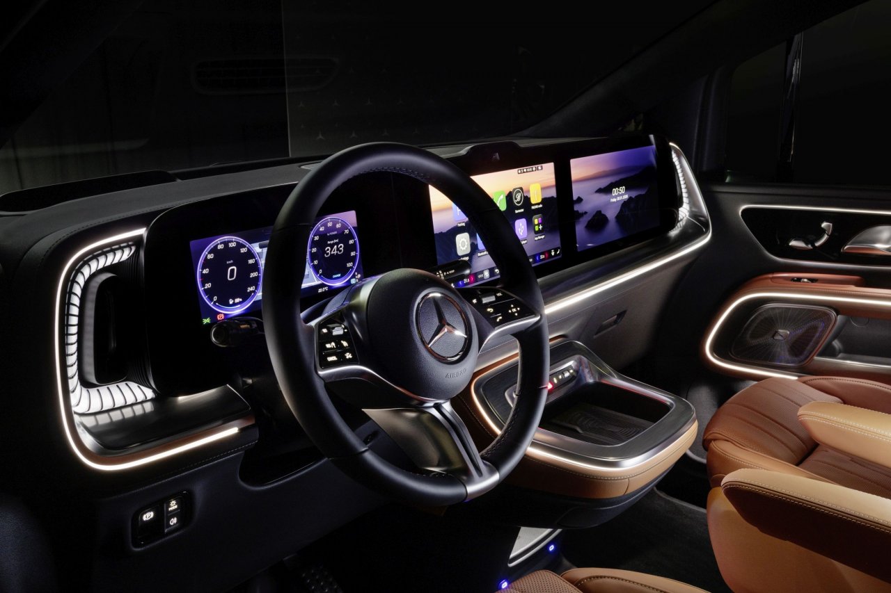 Mercedes VLE namesto Razreda V in EQV