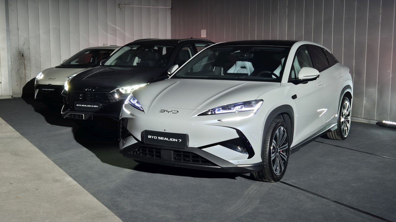 To so slovenske cene devetih modelov kitajskega BYD
