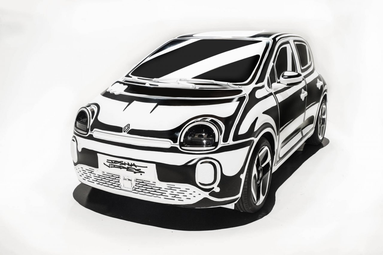 Stripovski Twingo je popolnoma resničen